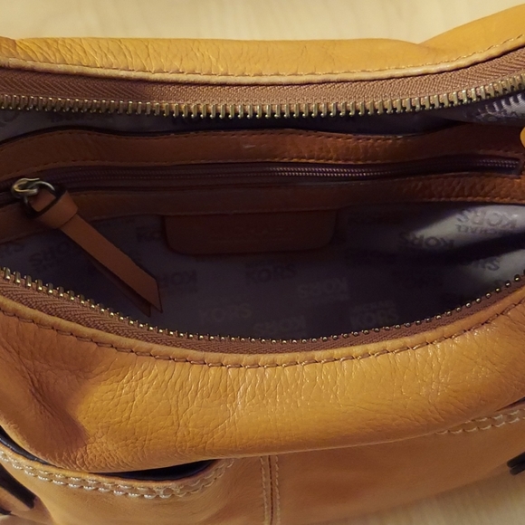 MICHAEL Michael Kors Small Cognac Brown Hobo with Buckle Details - Picture 7 of 16